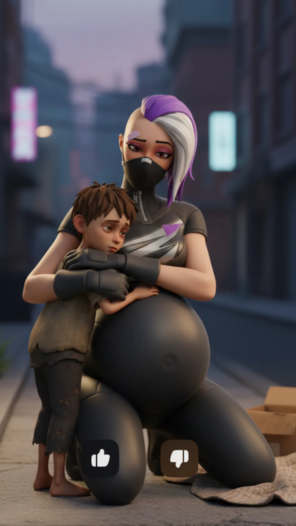 ai character: Catalyst background