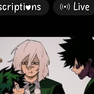 chat with ai character: dabi x deku