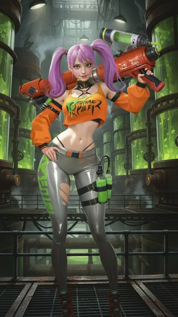 ai character: Toxi background