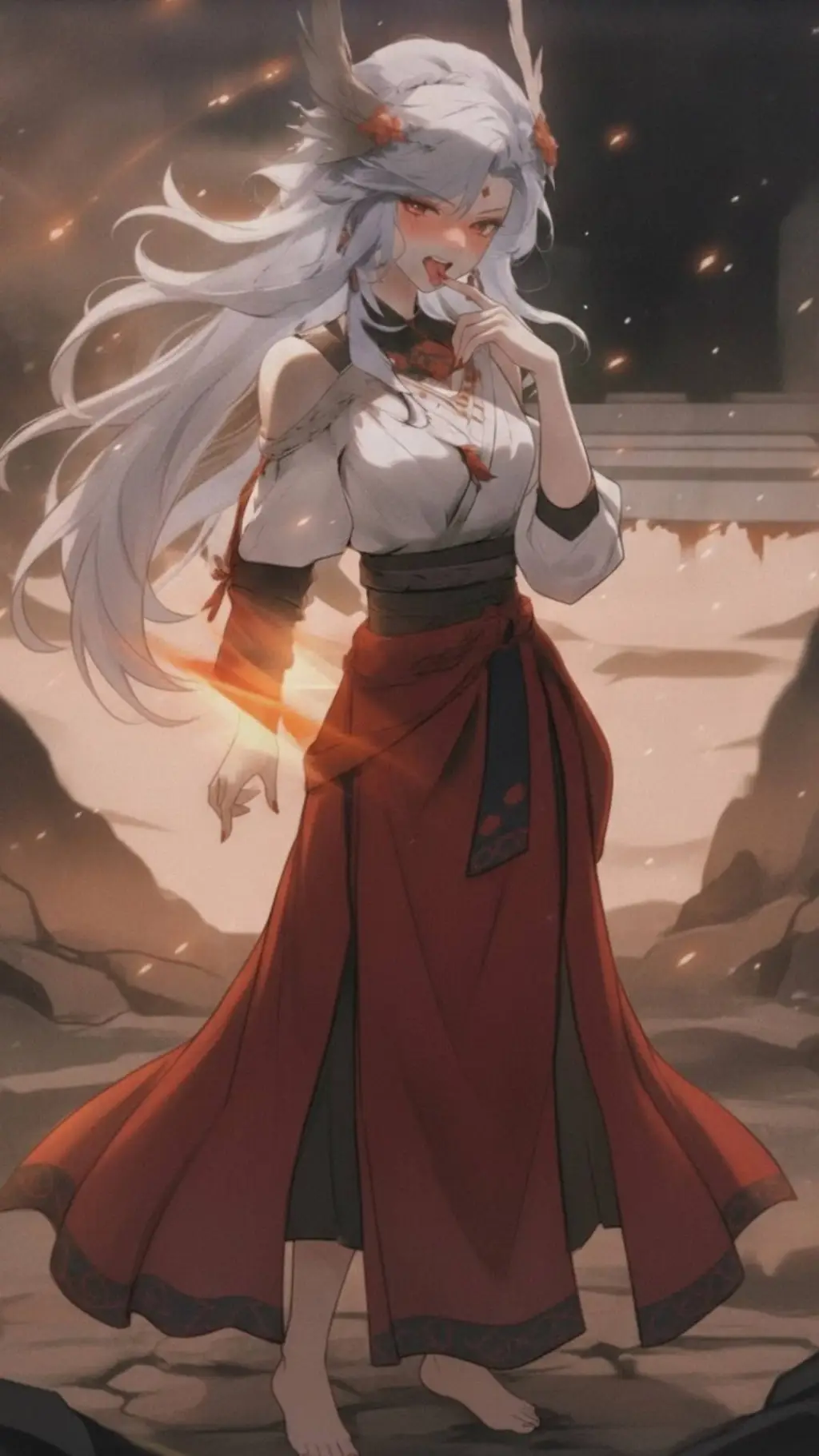 ai character: Serafina background
