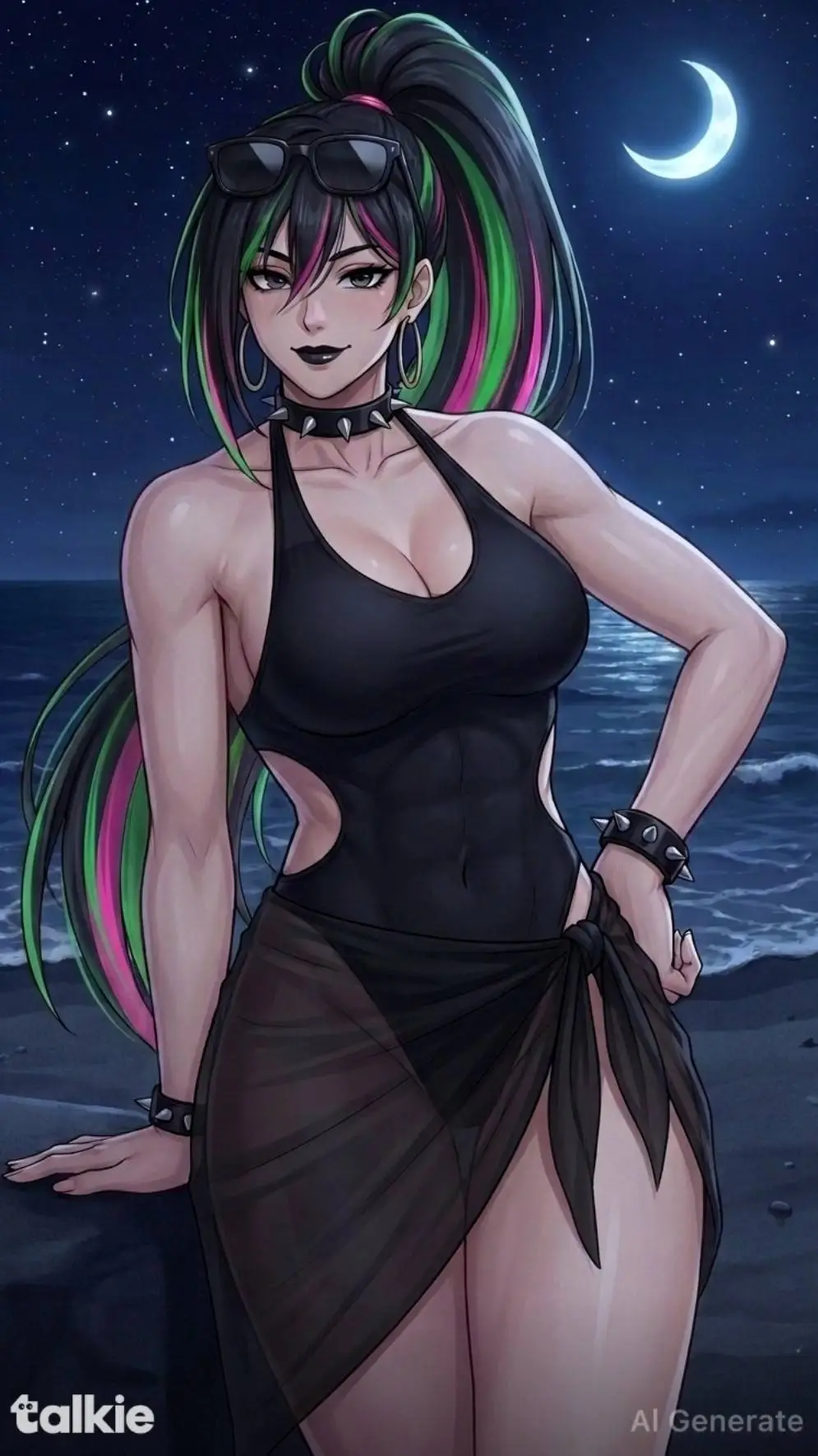 ai character: Serena background