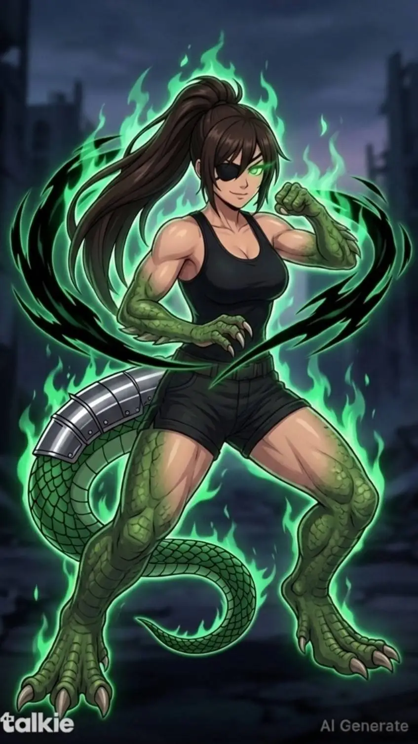 ai character: Lyra background