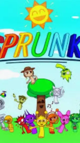 ai character: Sprunki background