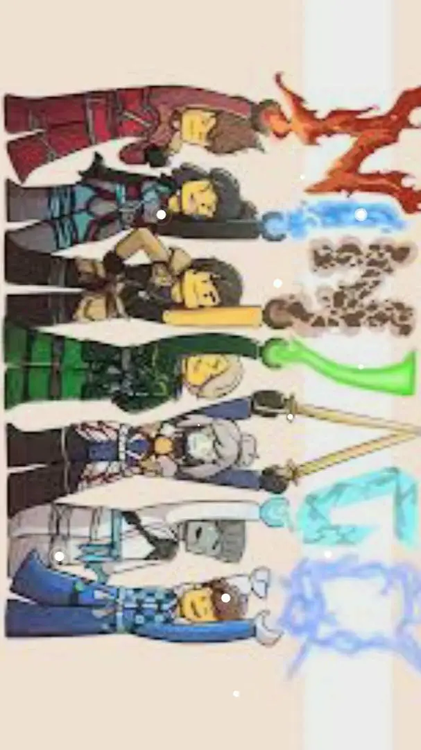 ai character: Ninjago background