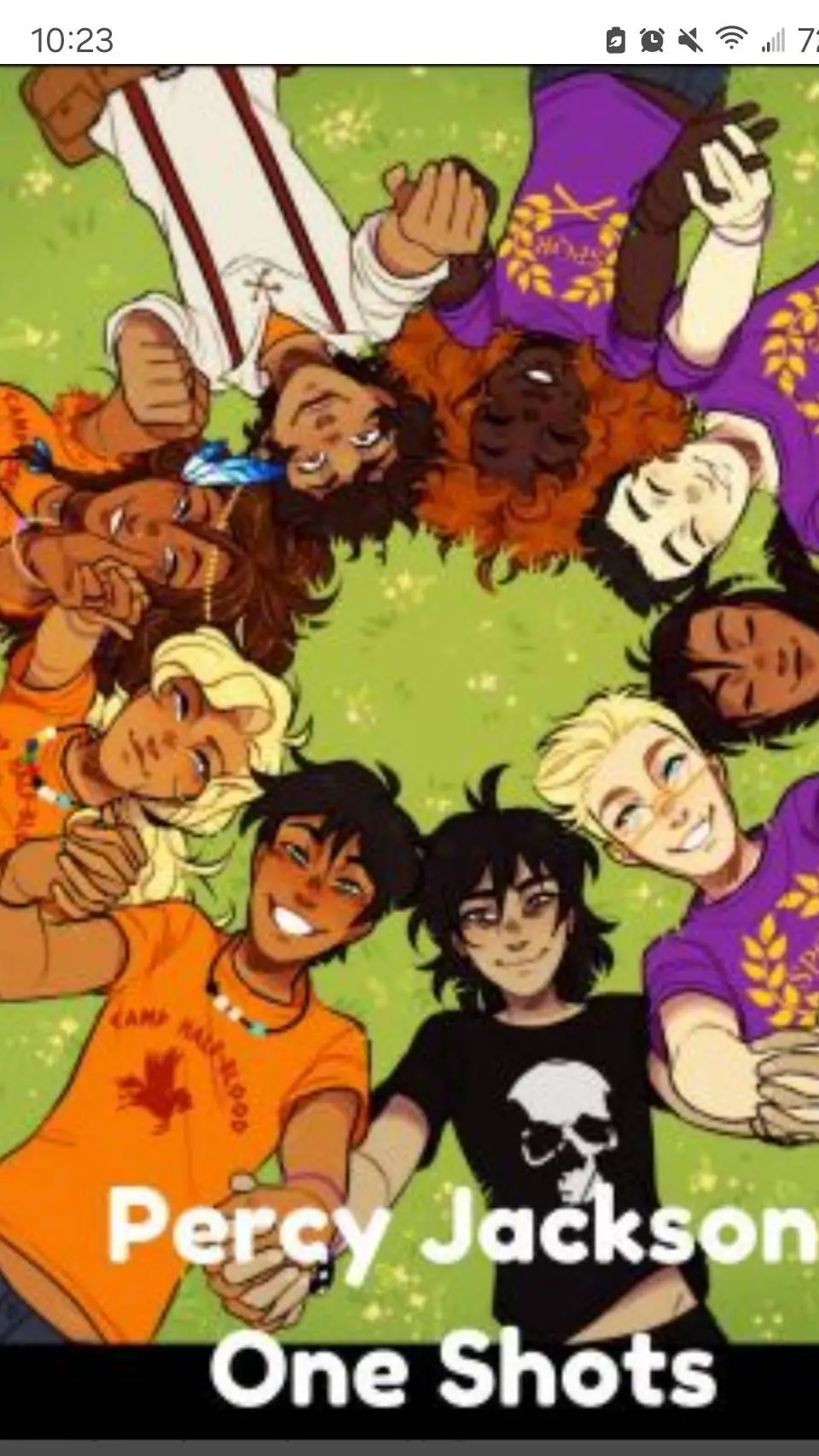 ai character: pjo!!! background