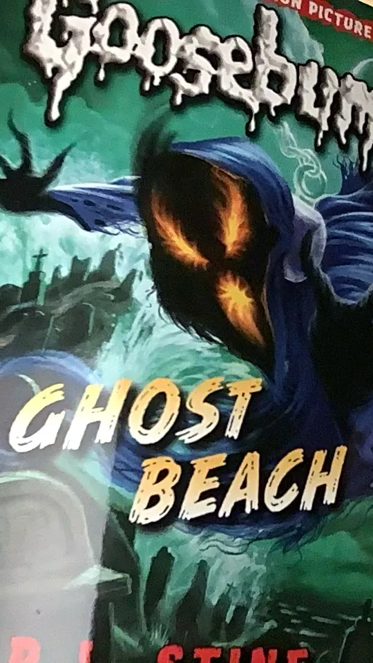 ai character: Ghost beach  background