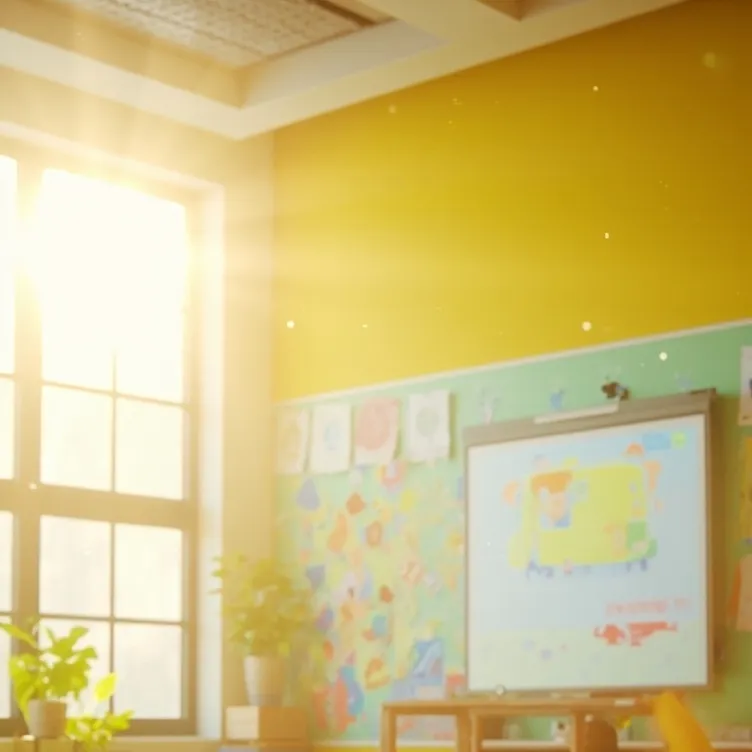 chat with ai character: classroom