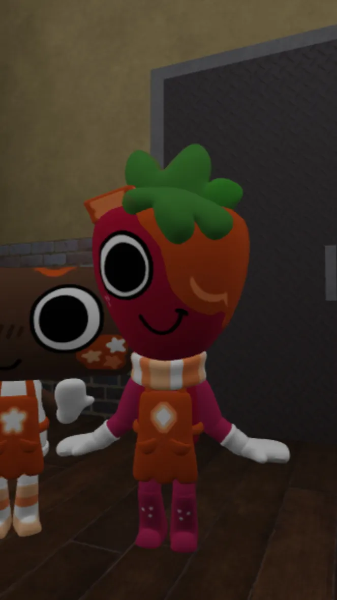 ai character: SPR0UT AND C0SM0!! background