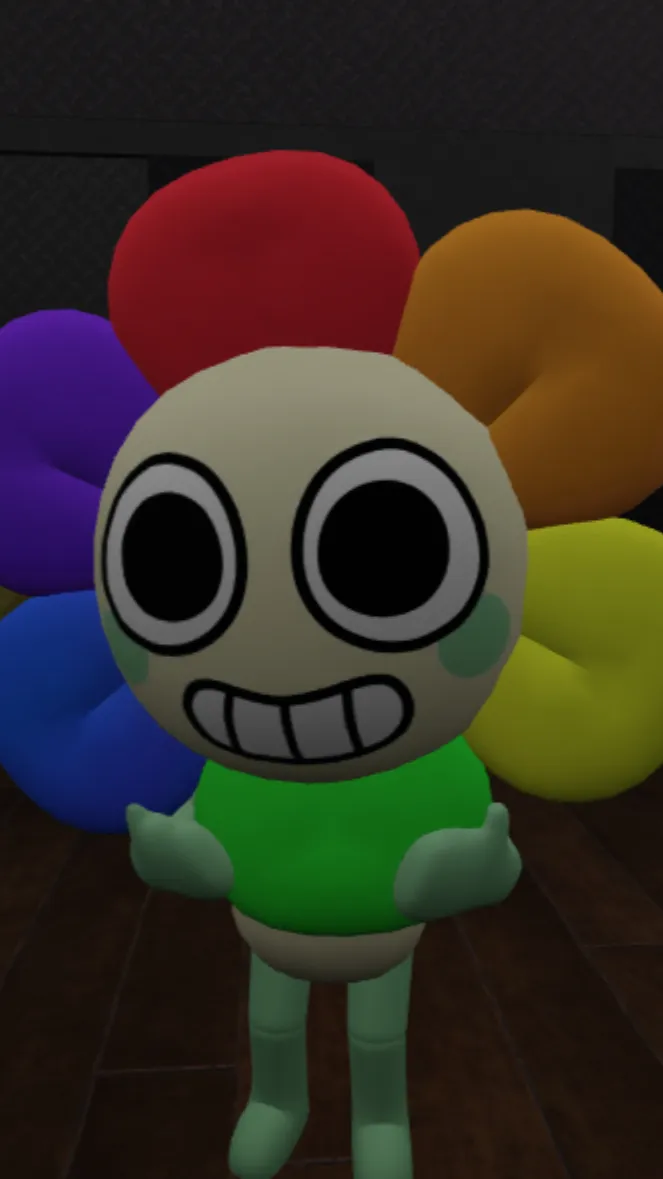 ai character: Dandy! background