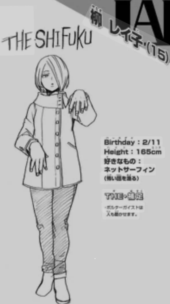 ai character: REIKO background