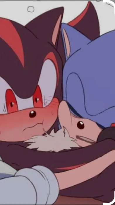 ai character: Sonic x shadow background