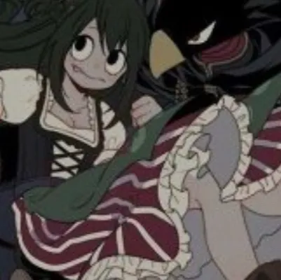 chat with ai character: Tsuyu x tokoyami 