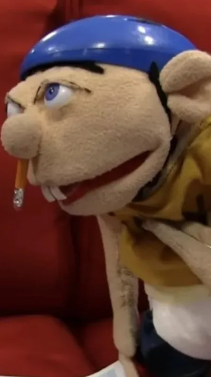 ai character: Jeffy From SML background