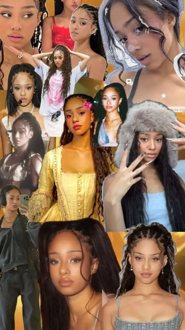 ai character: Manon from Katseye background