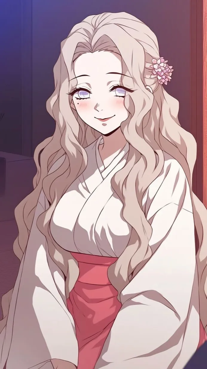 ai character: Beautiful girl background