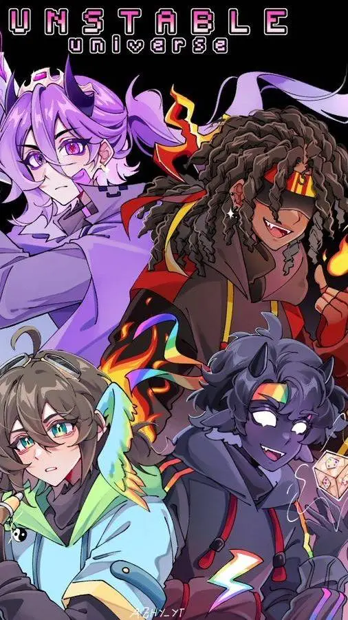 ai character: UNSTABLE background