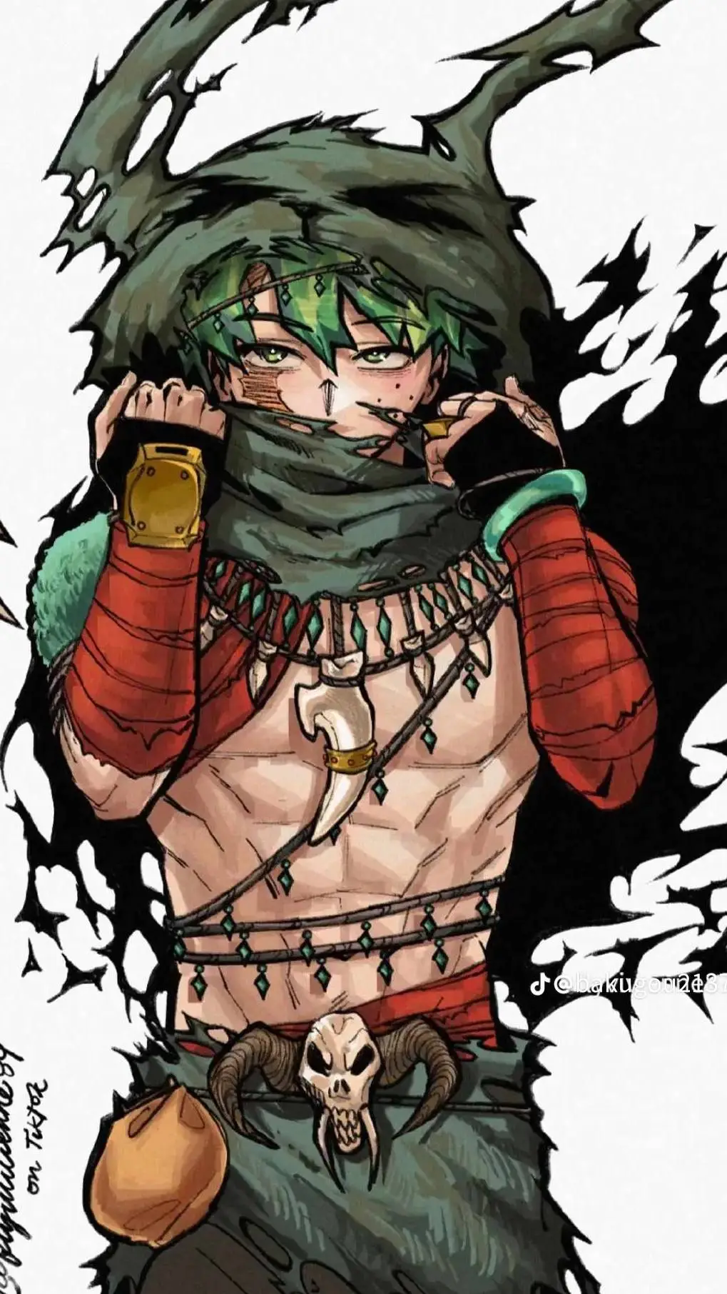 ai character: Mha background