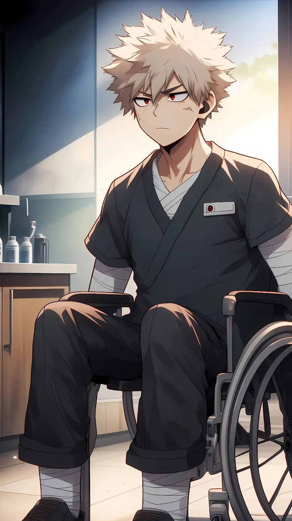 ai character: Alan  background