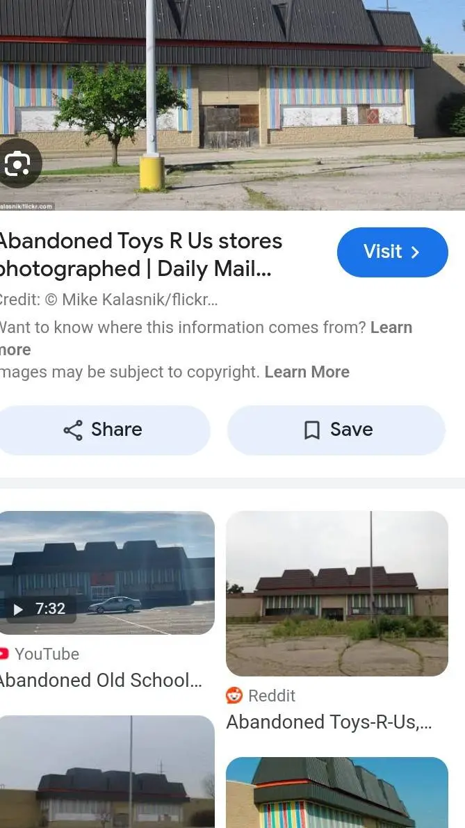 ai character: Toys r Us background