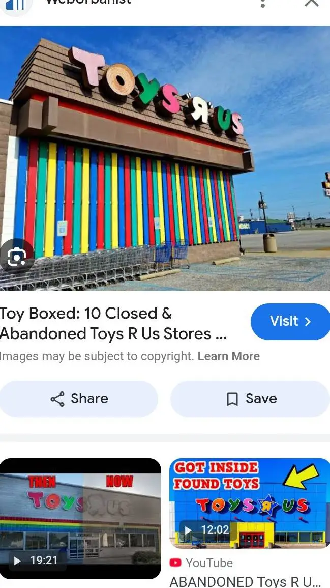 ai character: Toys r Us background