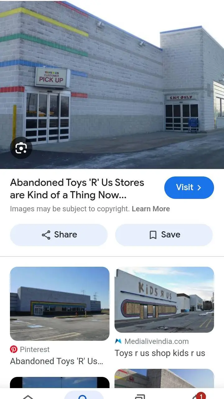 ai character: Toys r Us background