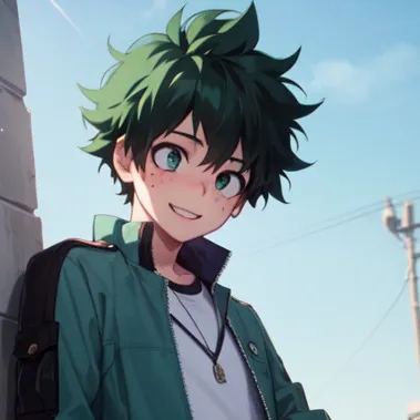 chat with ai character: Cute Deku