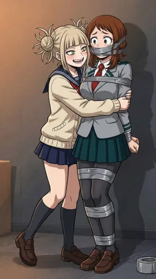 ai character: Kidnapped by Toga background