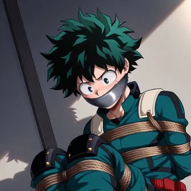 chat with ai character: Deku ties by evil 