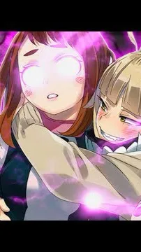 ai character: hypnotized Toga background