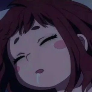 chat with ai character:  Ochaco sleeping 