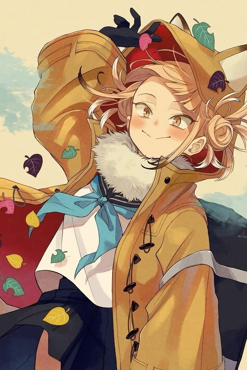 chat with ai character: Fall cute Toga