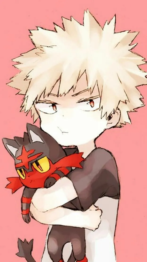 ai character: Bakugo Pokemon  background