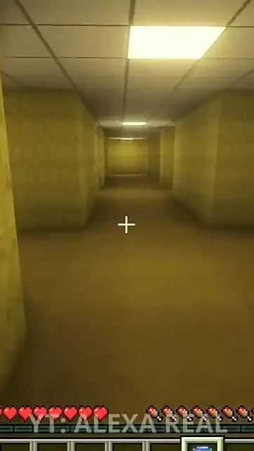 ai character: MD in Backrooms background