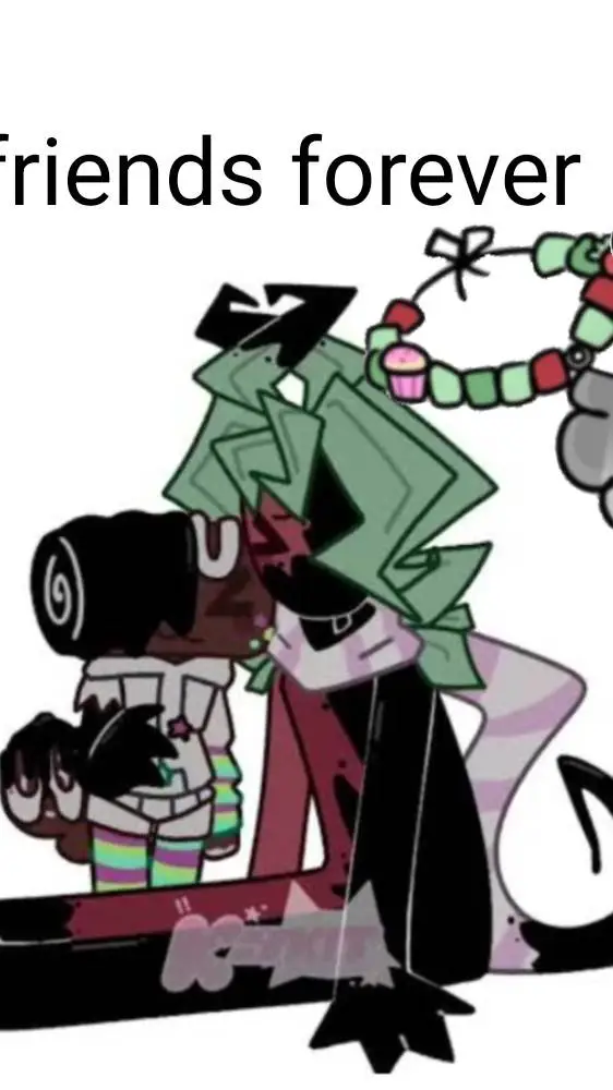 ai character: sprout and cosmo background