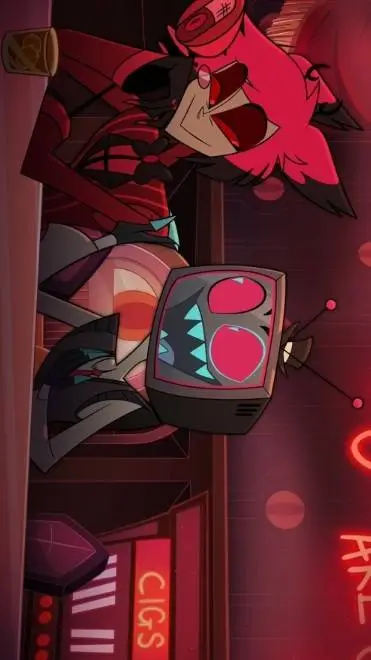 ai character: Radiostatic Past📺📻 background