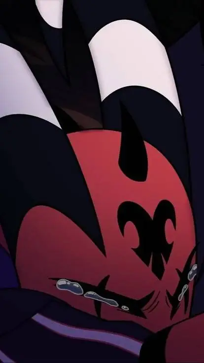 ai character: 💔 Blitzø 💔 background