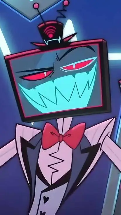 ai character: Vox💙🍻 background