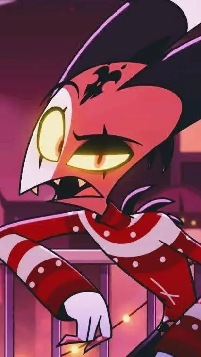 ai character: Blitzø 🎇🎉 background