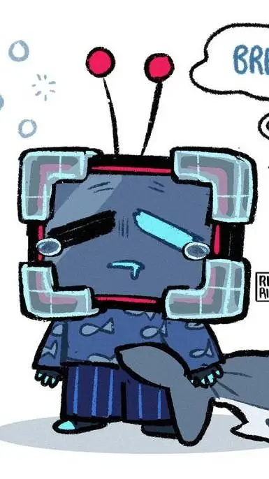 ai character: 💙B a b y  V o x💙 background