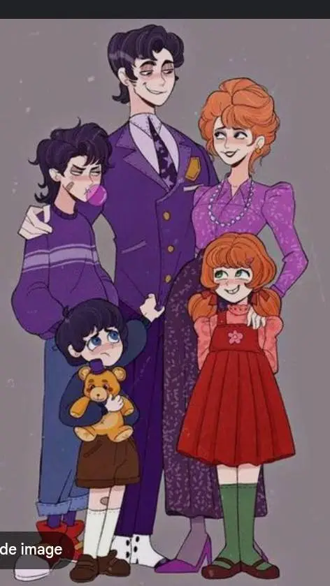 ai character: afton family  background