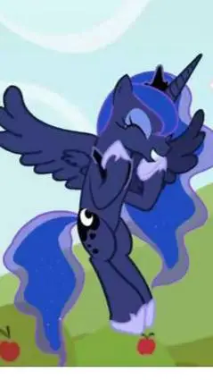 ai character: Princess Luna background