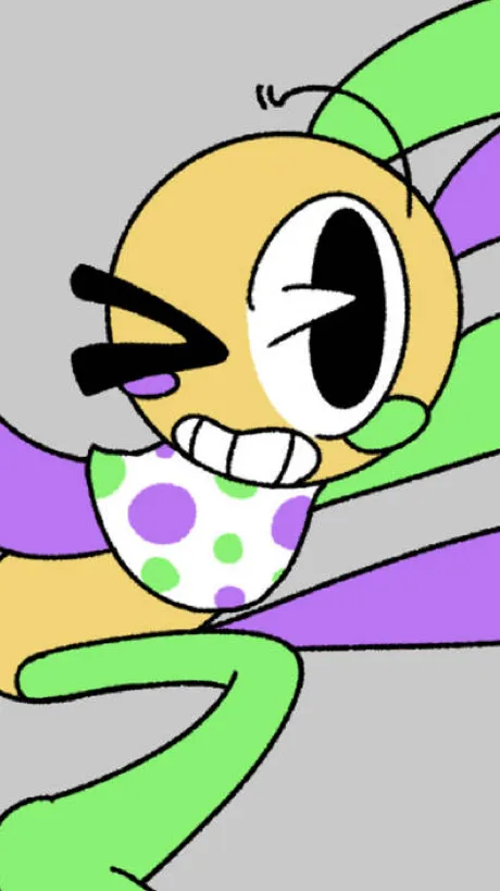 ai character: LOOEY! background