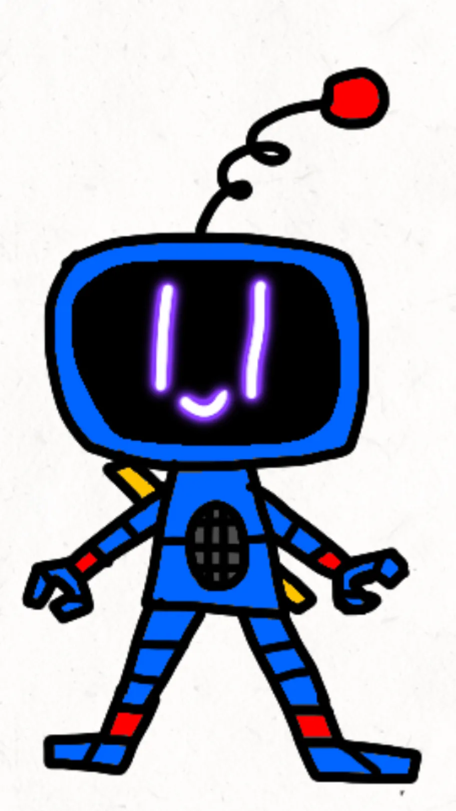 ai character: WHIZBIT! background