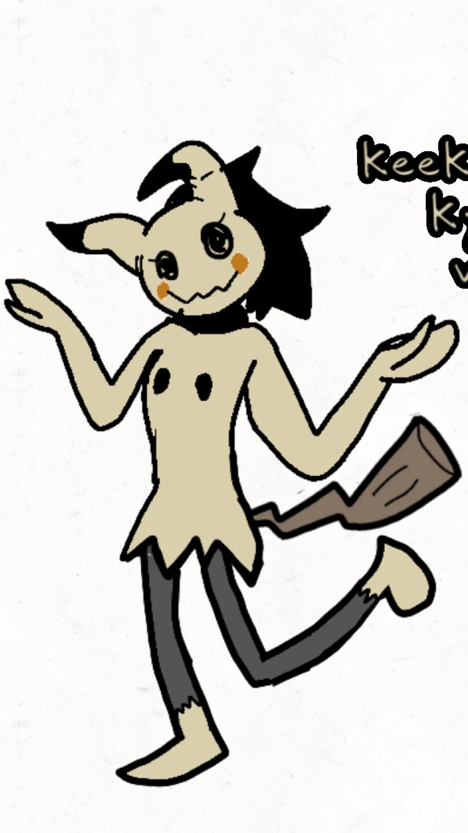 ai character: mimikyu forever! background