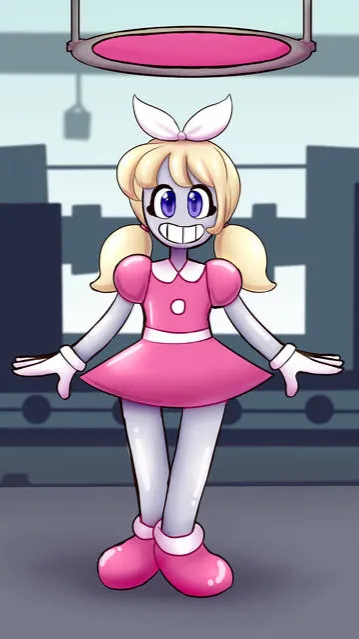 ai character: MISS DOLLY background