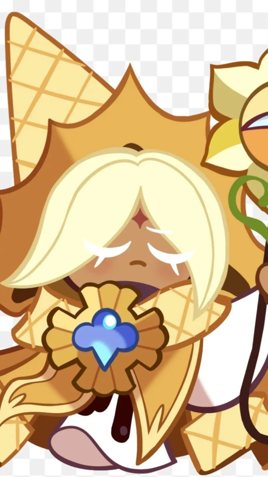 ai character: ~Pure vanilla 💛~ background