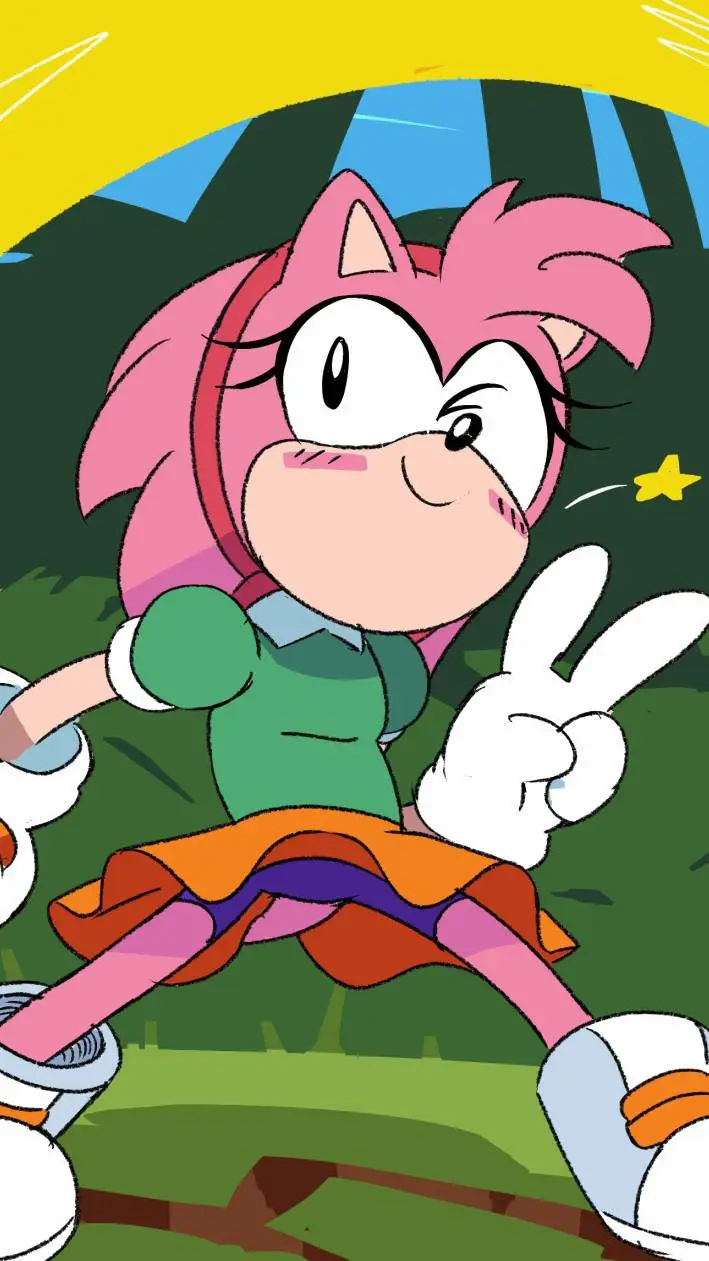 ai character: Classic Amy  background