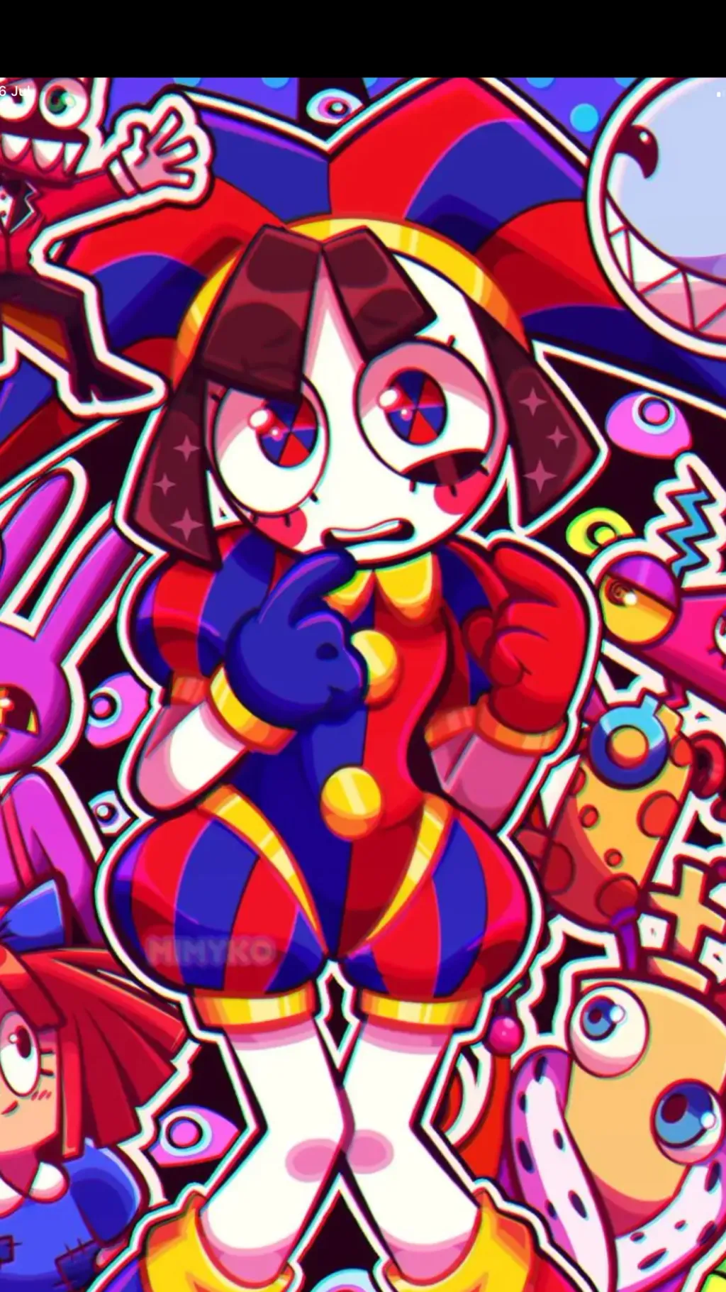 ai character: TADC🤨😌🫠 background