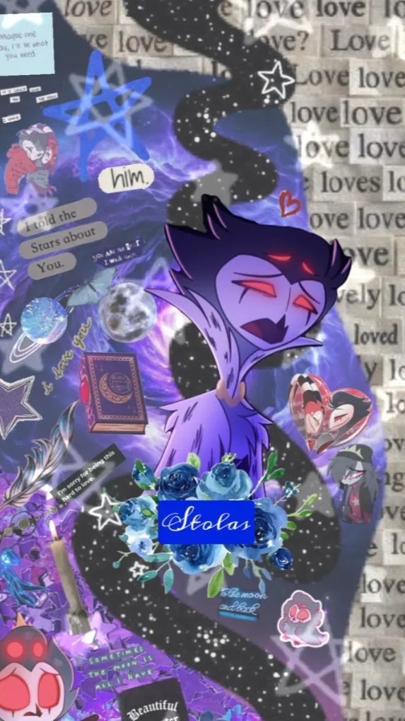 ai character: Stolas  background