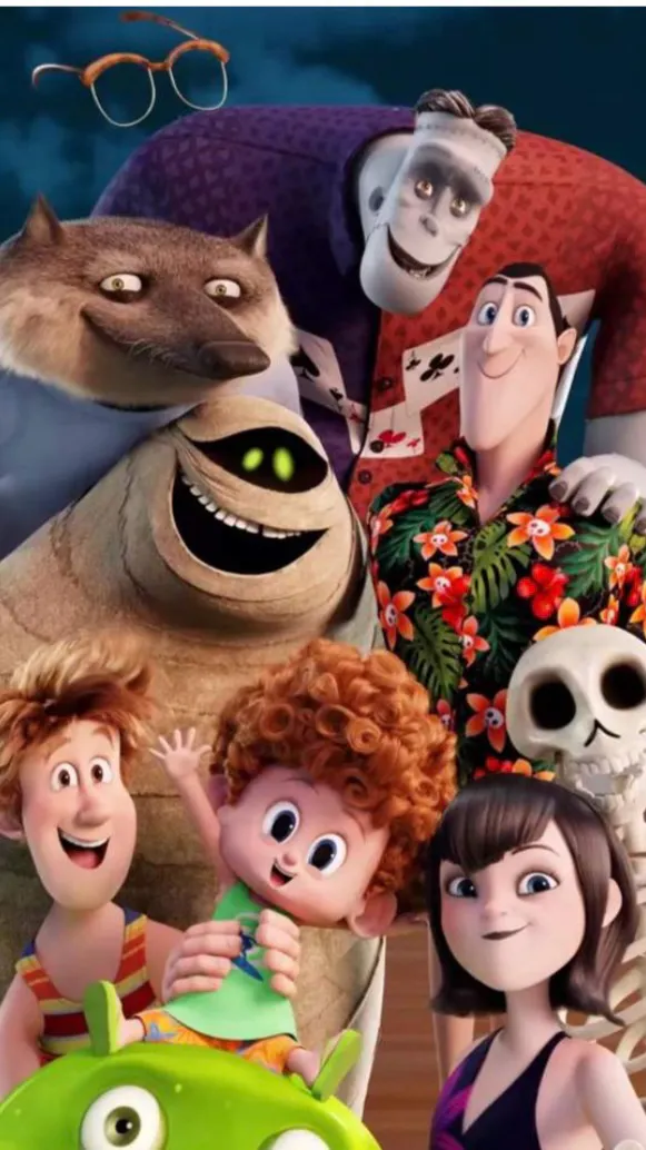 ai character: Hotel Transylvania background